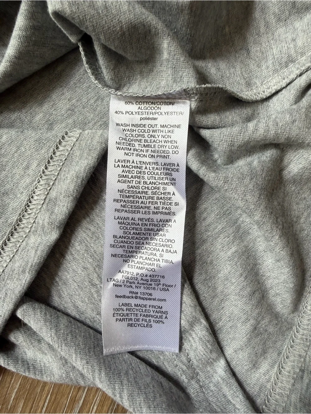 NWT Adidas Boys' Gray Graphic Tees - XL